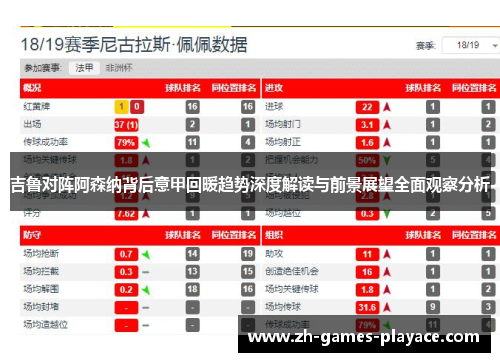 吉鲁对阵阿森纳背后意甲回暖趋势深度解读与前景展望全面观察分析 吉鲁对阵阿森纳背后意甲回暖趋势深度解读与前景展望全面观察分析